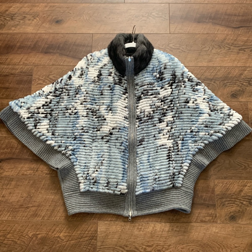 Mink And Rabbit Shearling Reversible Jacket. Like… - image 1